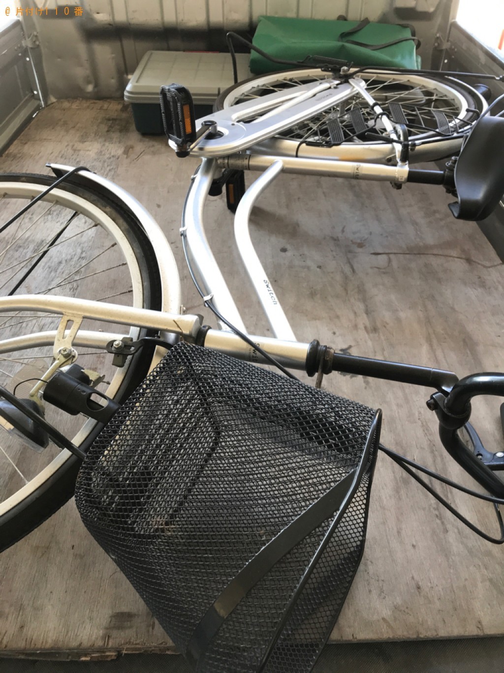 自転車の回収・処分ご依頼　お客様の声